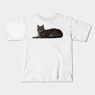 Baxter - Male Cat Kids T-Shirt